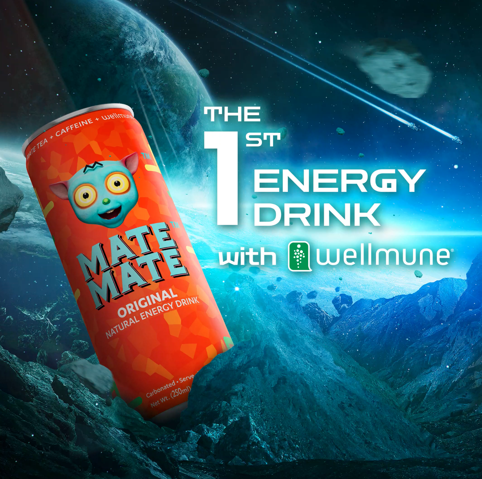 energy drink with wellmune