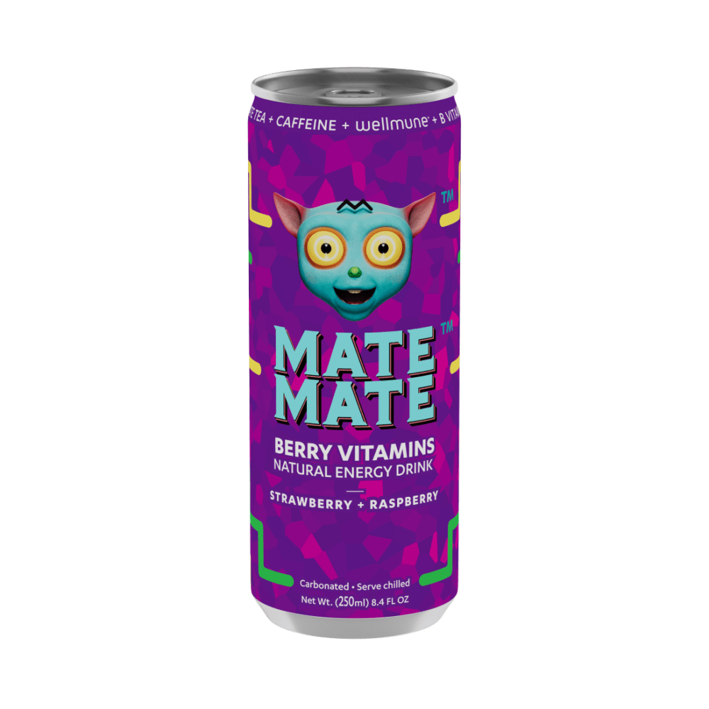 purple energy drink can