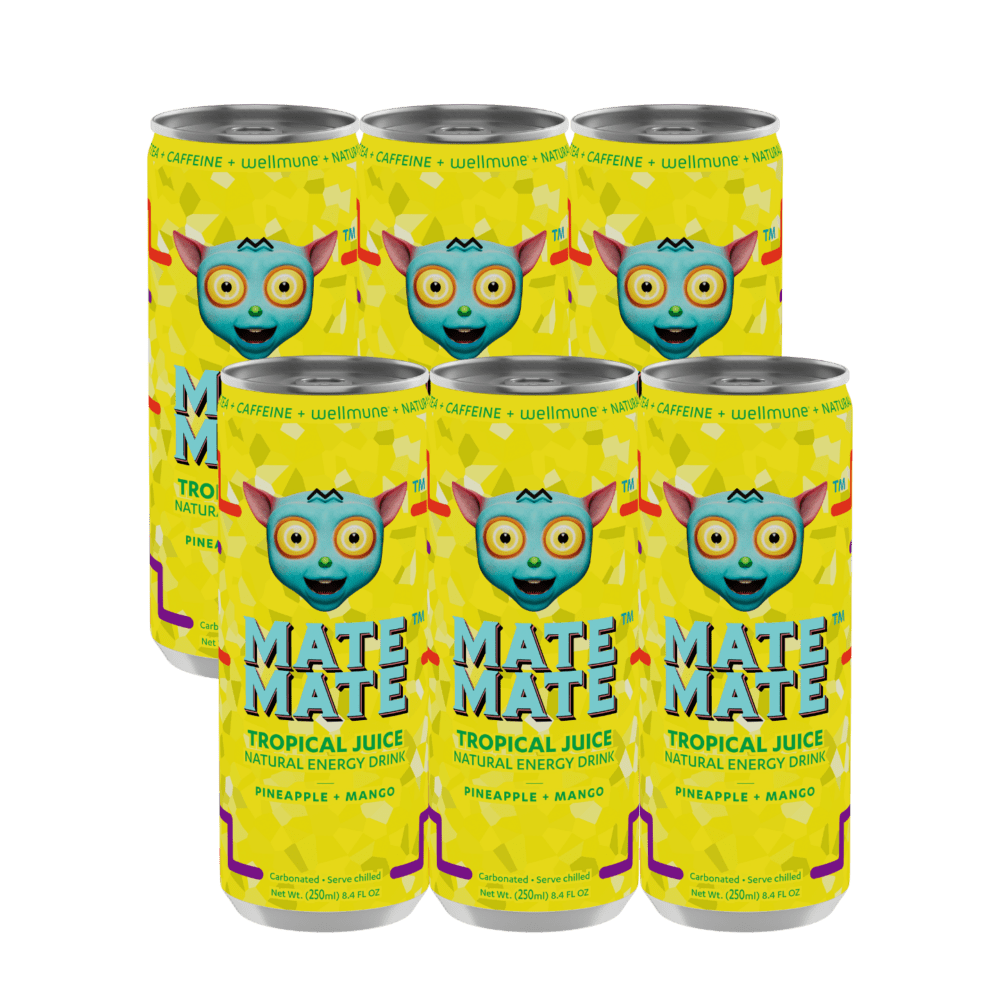 yellow energy drink pack of 6