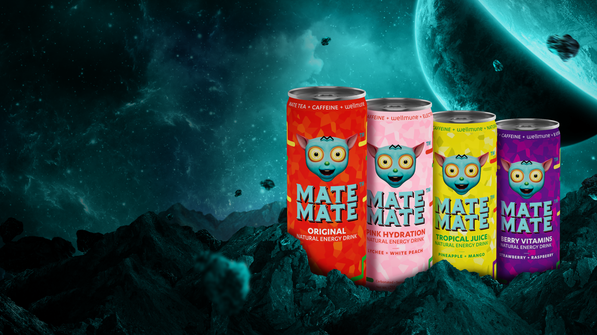 Amazing New Energy Drink: Mate Mate - Mate Mate Natural Energy Drink
